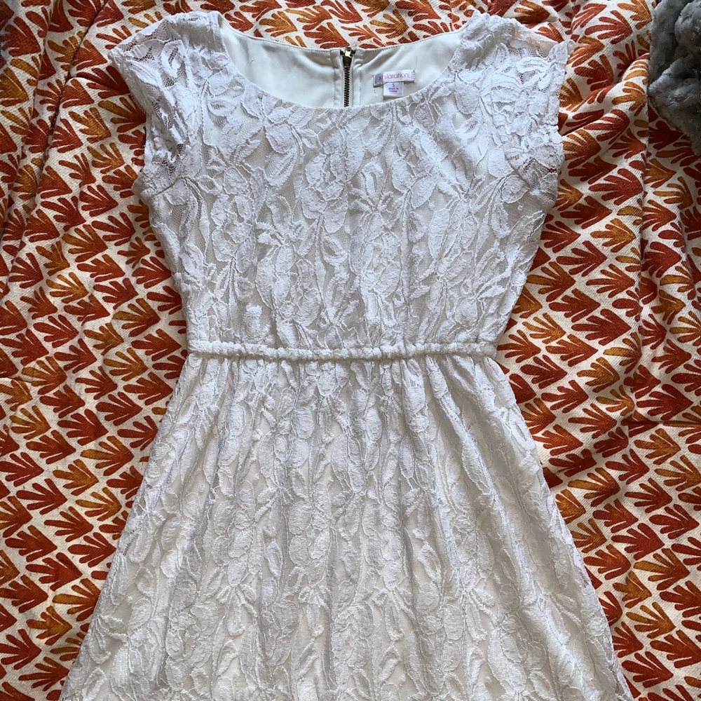 Beautiful white flowy dress